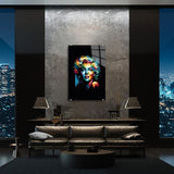 Glasschilderij-abstract-Marilyn-kamer