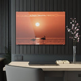 glasschilderij-flamingo-sunset-kamer