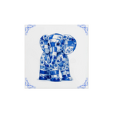 Delfts Blauw Tegeltje Olifant