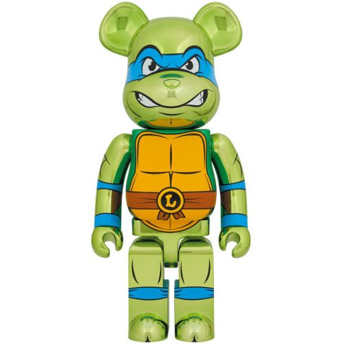 Bearbrick-1000-Leonardo-Chrome-Teenage-Mutant-Ninja-Turtles