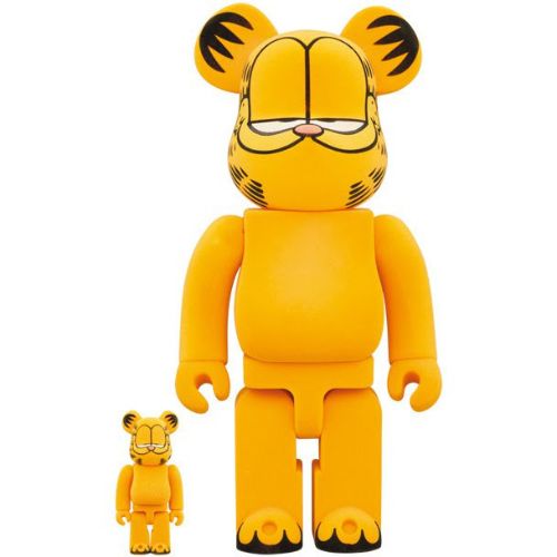 Bearbrick-set-Garfield-Flocky-edition