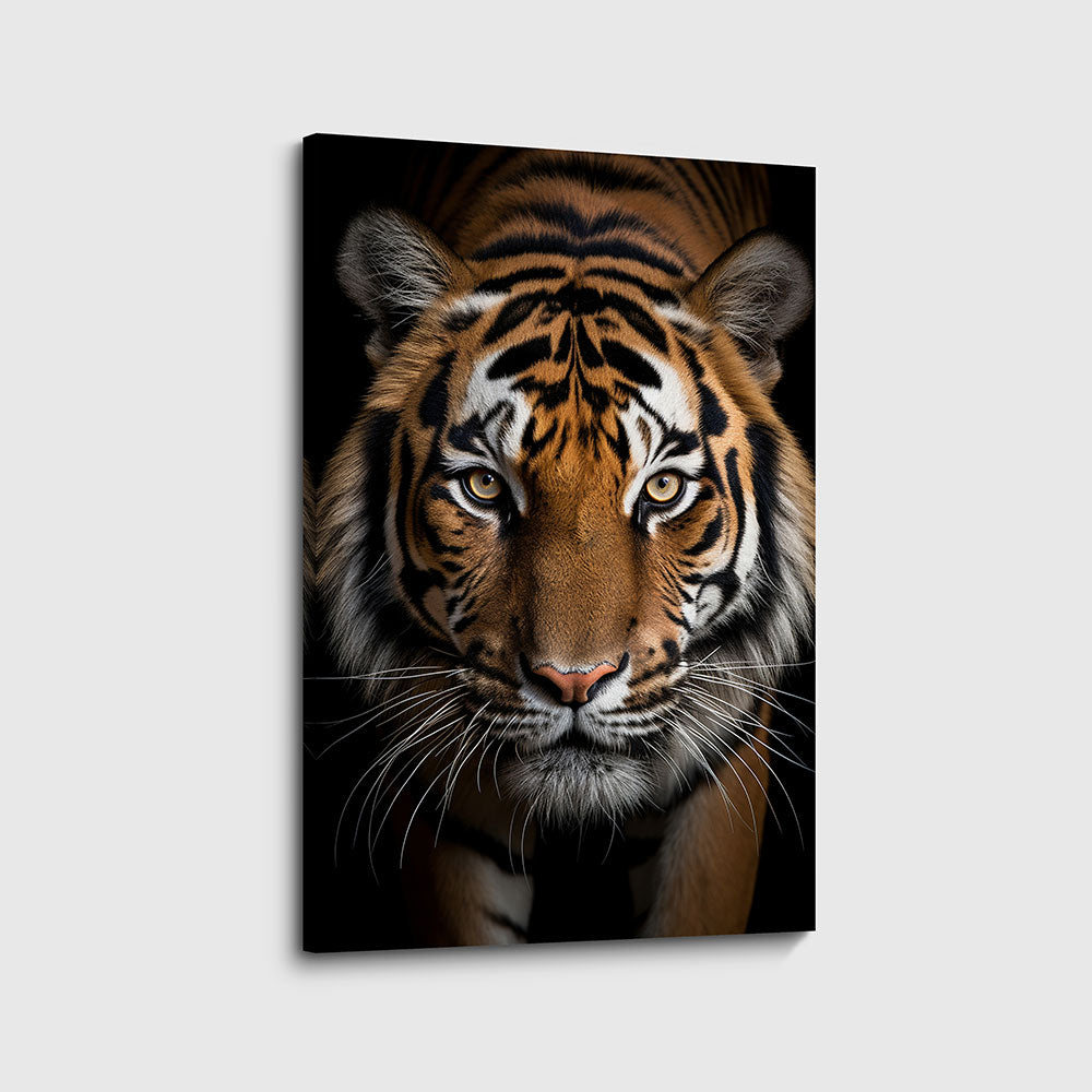 Canvas schilderij tijger