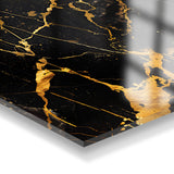 Glasschilderij-Zwart-Goud-Marmer-zijkant