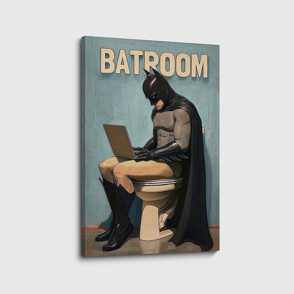 canvas schilderij batroom