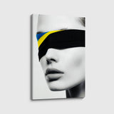 canvas schilderij blind faith voorkant