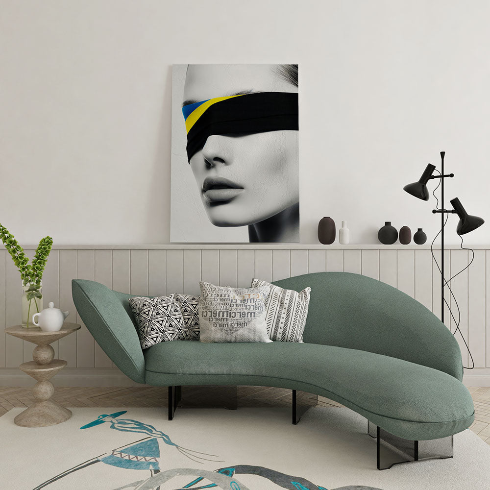 canvas schilderij blind faith wachtruimte 1