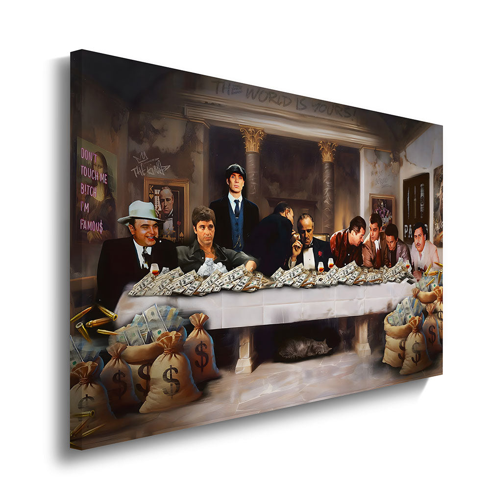 canvas schilderij de laatste telling
