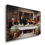 canvas schilderij de laatste telling