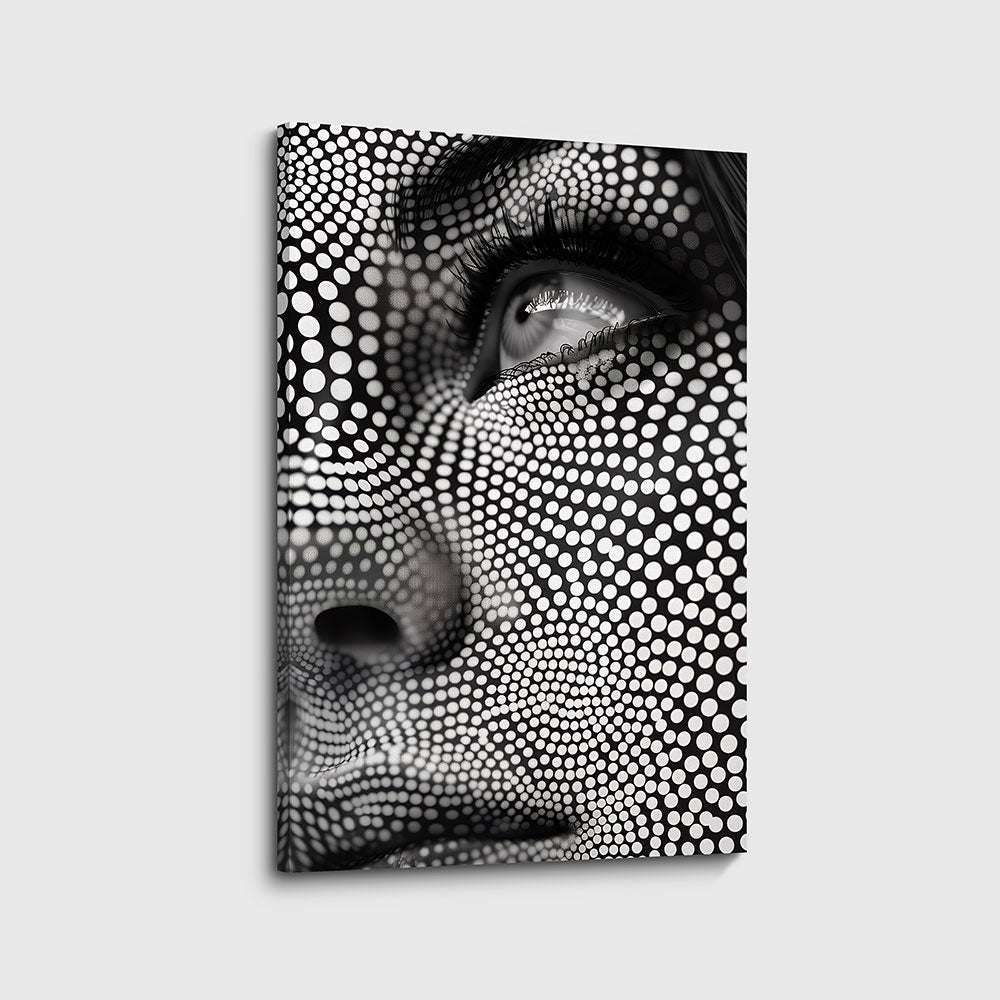 canvas schilderij dot art