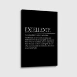 canvas schilderij excellence zwart wit