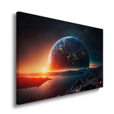 canvas schilderij fantasy world