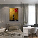 canvas schilderij follow your dreams slaapkamer