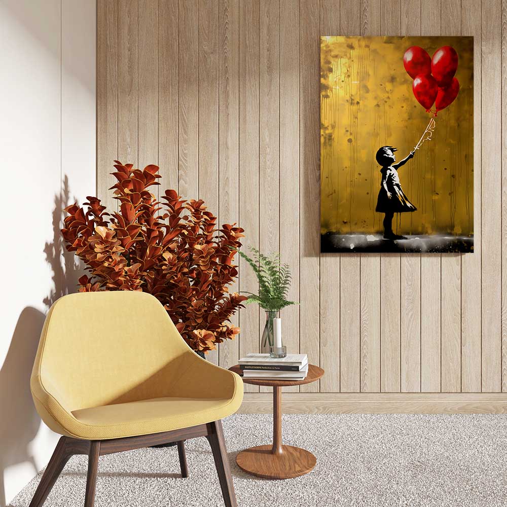 canvas schilderij follow your dreams zijkant