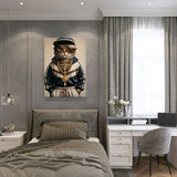 canvas schilderij g-cat slaapkamer