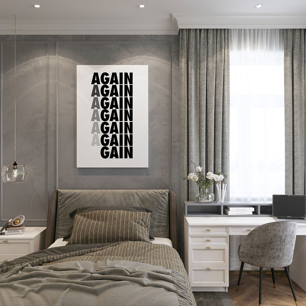 canvas schilderij gain slaapkamer