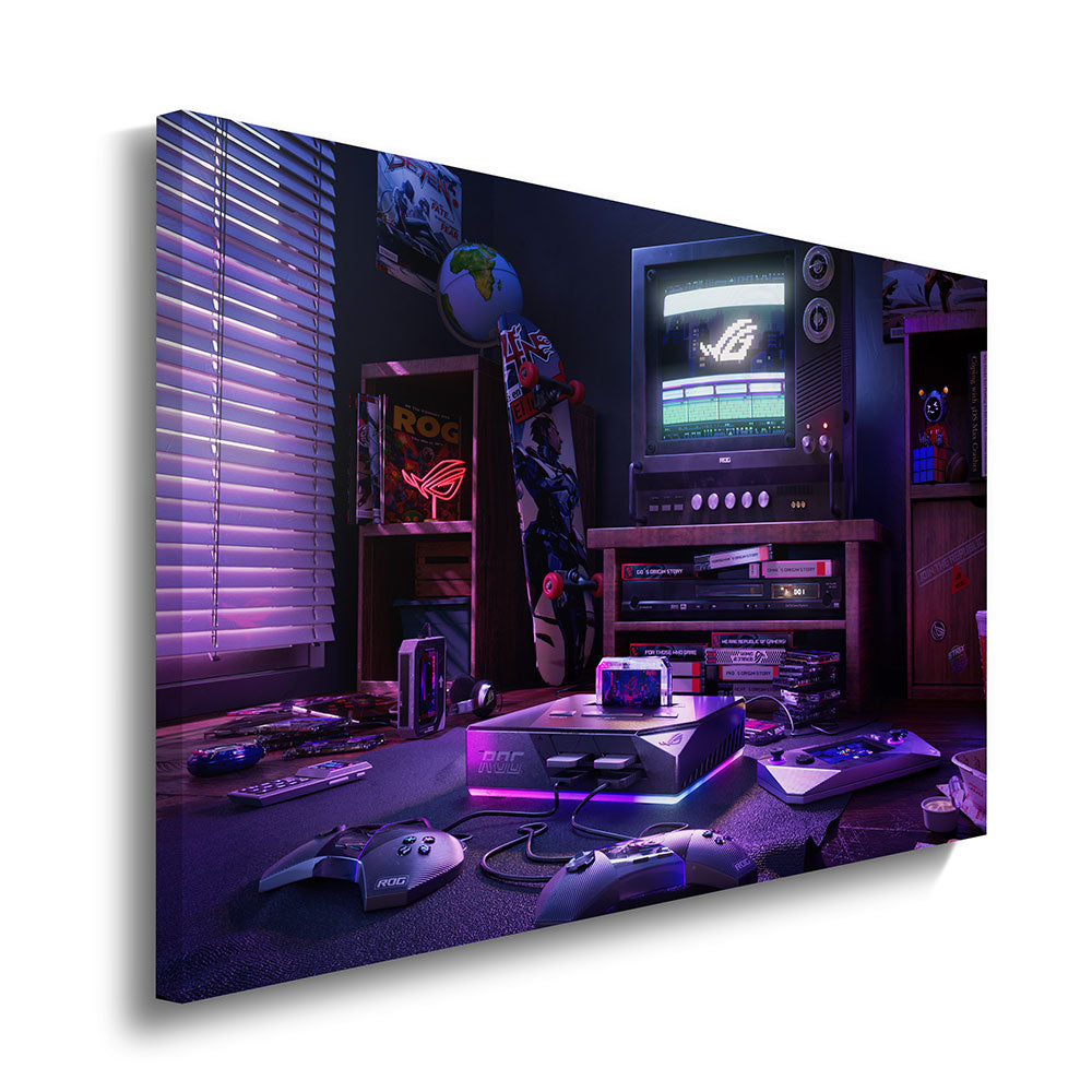 canvas schilderij gameroom
