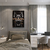 canvas schilderij geldhond slaapkamer