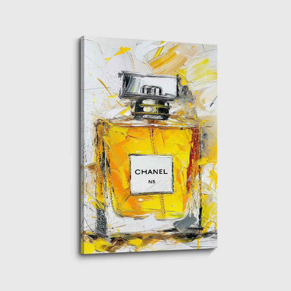 canvas schilderij golden essence voorkant