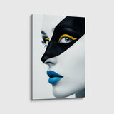 canvas schilderij golden gaze voorkant