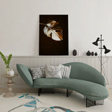 canvas schilderij golden leave wachtruimte 1