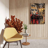 canvas schilderij good things take time
