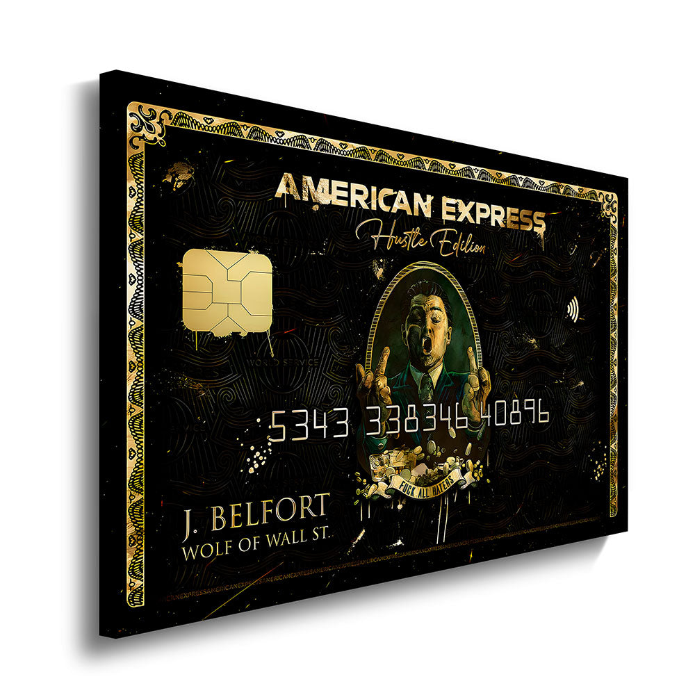 canvas schilderij hustle express