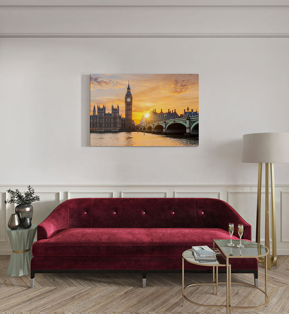 canvas schilderij londen big ben kamer