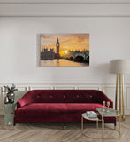canvas schilderij londen big ben kamer