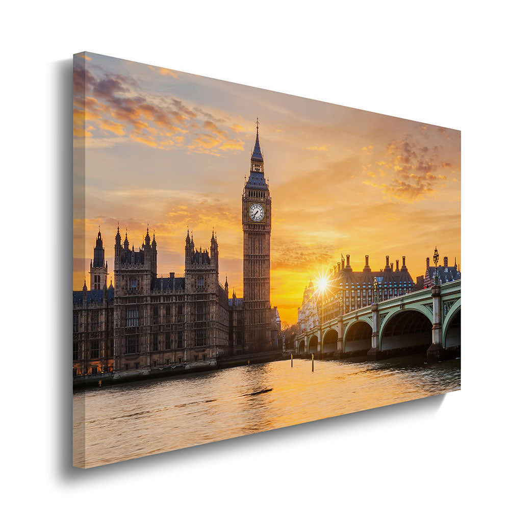 canvas schilderij londen big ben