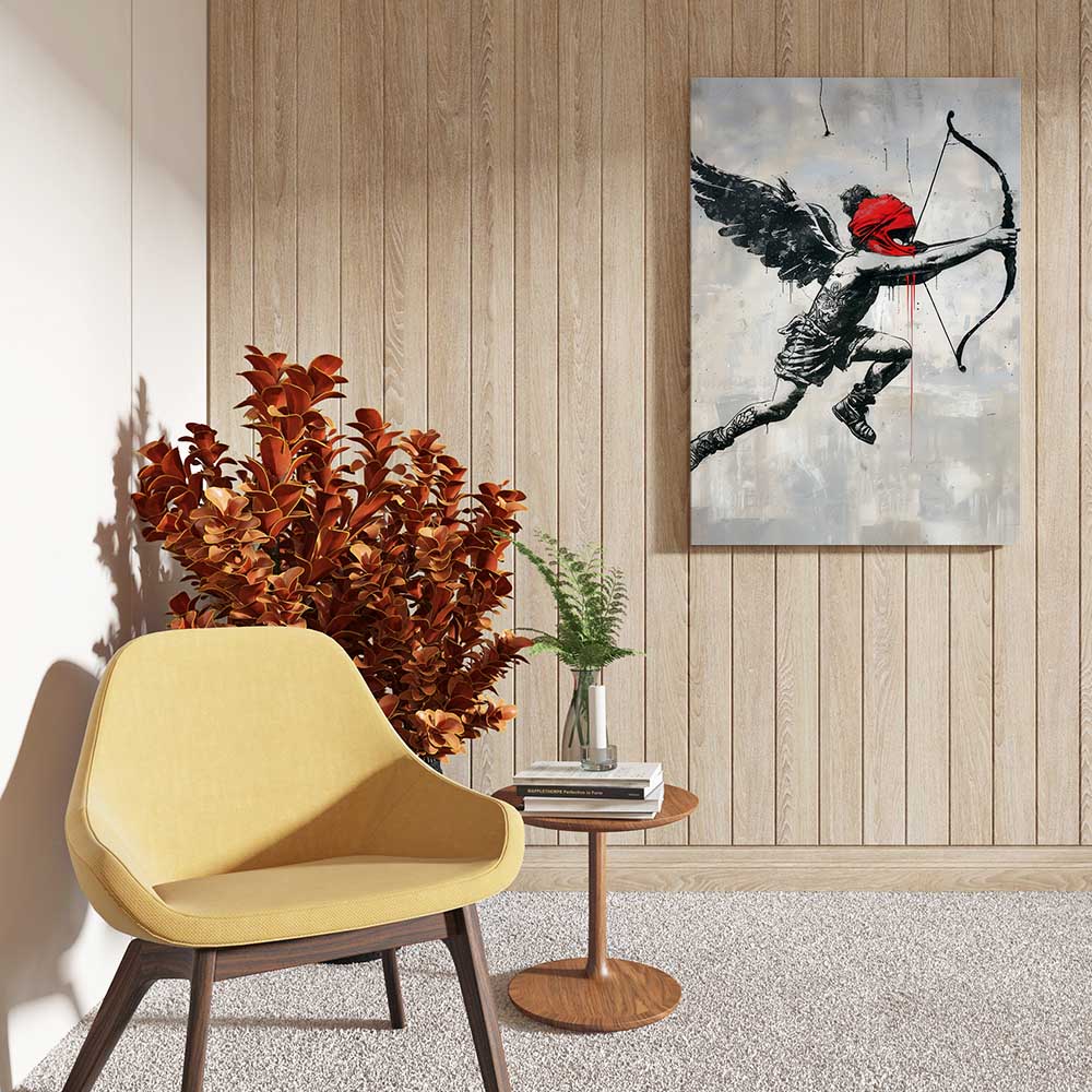 canvas schilderij love archer