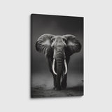 canvas schilderij majestueuze olifant