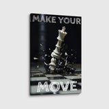 canvas schilderij make your move