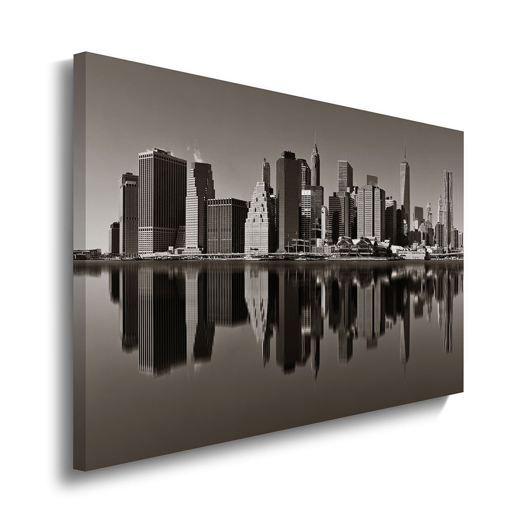 canvas schilderij manhattan skyline