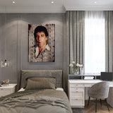 canvas schilderij money empire slaapkamer