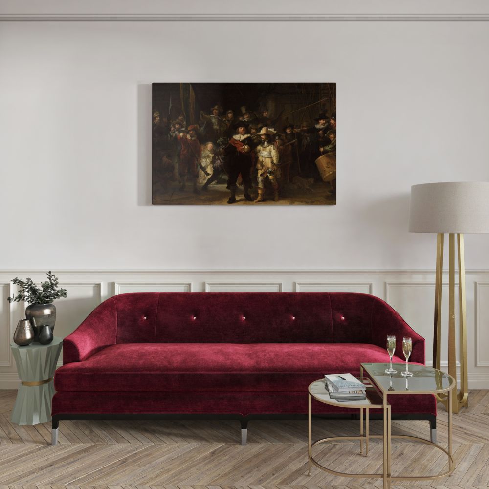 canvas schilderij nachtwacht kamer