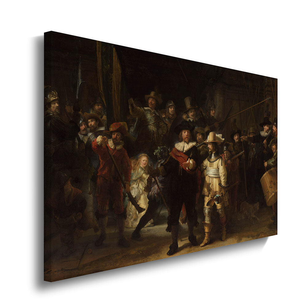 canvas schilderij nachtwacht