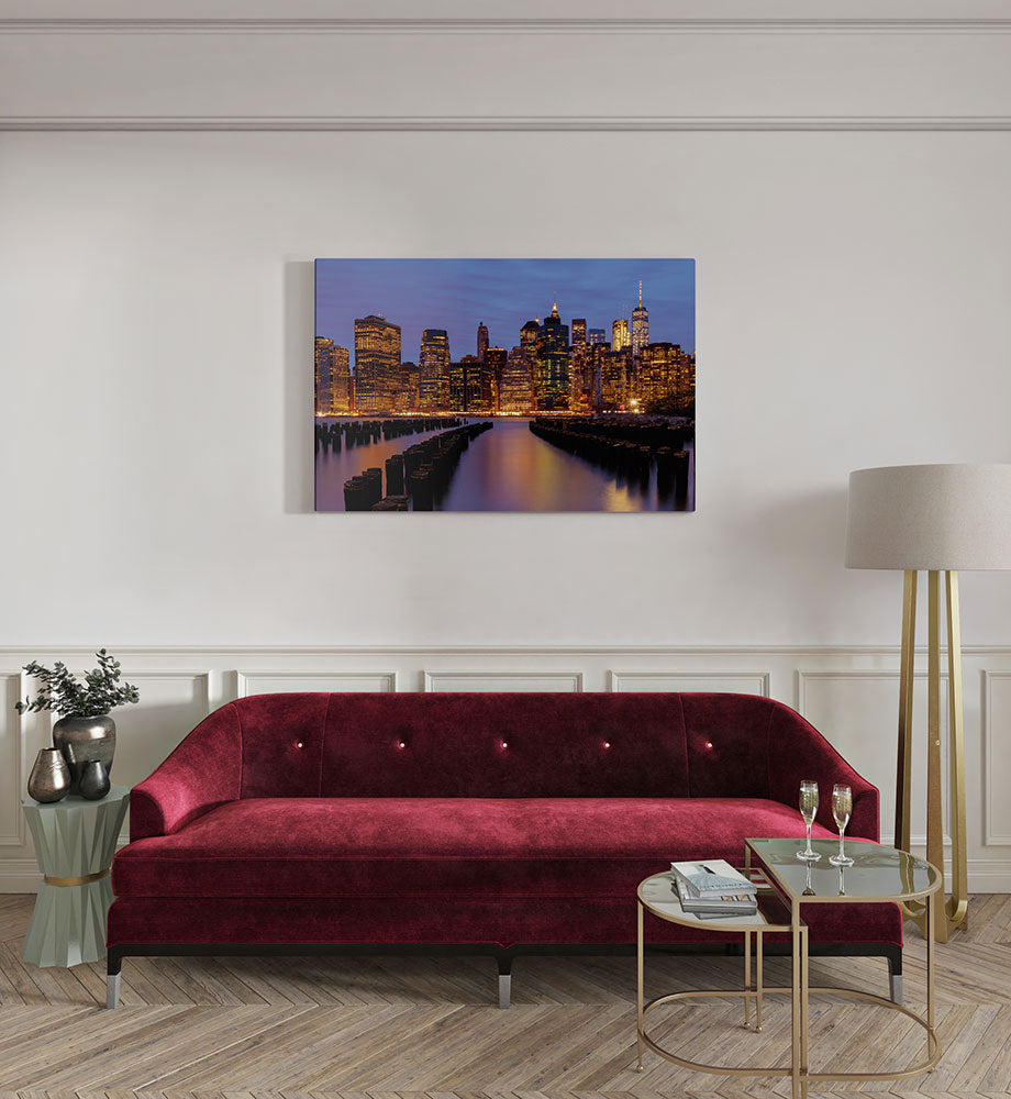 canvas schilderij new york skyline kamer