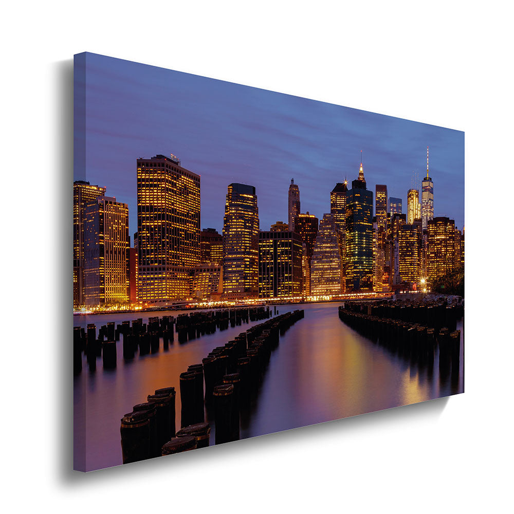 canvas schilderij new york skyline