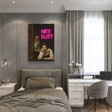 canvas schilderij nice butt slaapkamer