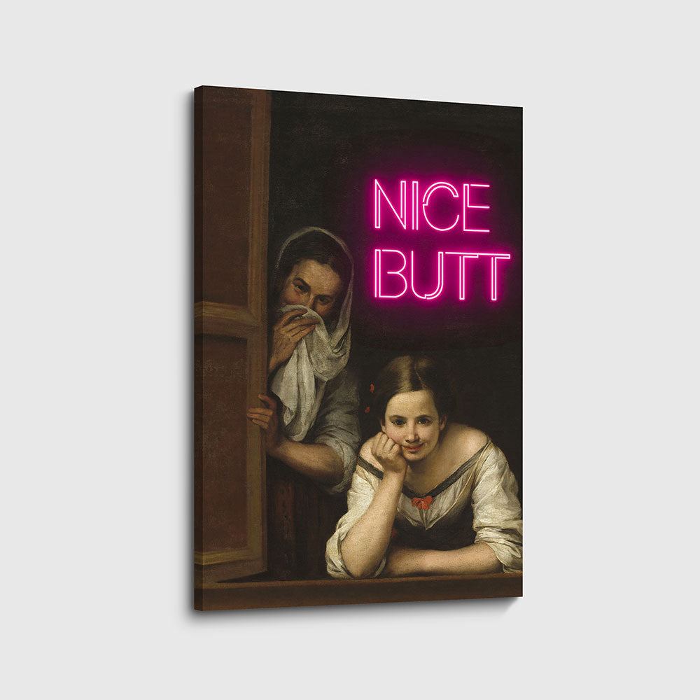 canvas schilderij nice butt