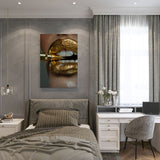 canvas schilderij pencil bite slaapkamer