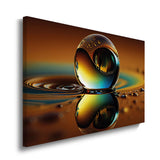 canvas schilderij reflecterend water