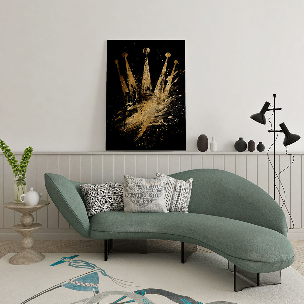 canvas schilderij royal splash wachtruimte 1