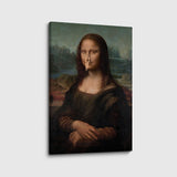 canvas schilderij smelly lisa