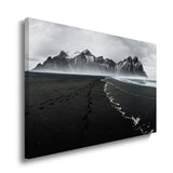 canvas schilderij snowcap mountain