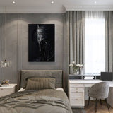 canvas schilderij spartaanse vechter slaapkamer