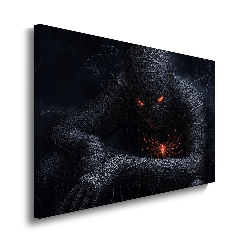 canvas schilderij spidermummy