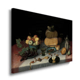 canvas schilderij stilleven met kazen