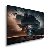 canvas schilderij stormcel