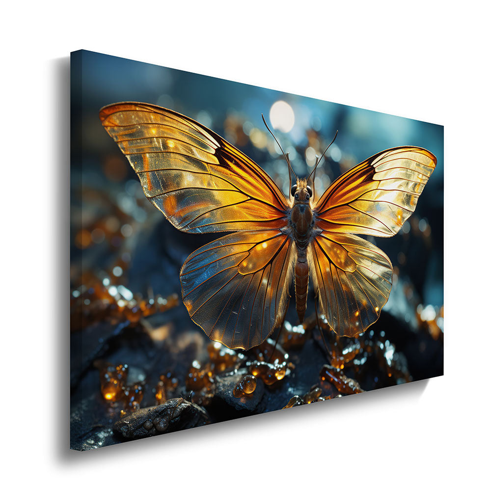 canvas schilderij vlinder
